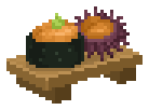 Purple Sea Urchin Sushi