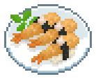 Special Fried Shrimp Sushi